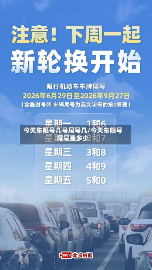 今天车限号几号尾号几/今天车限号尾号是多少-第3张图片