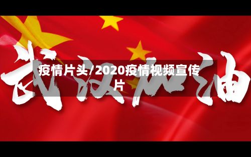 疫情片头/2020疫情视频宣传片-第2张图片