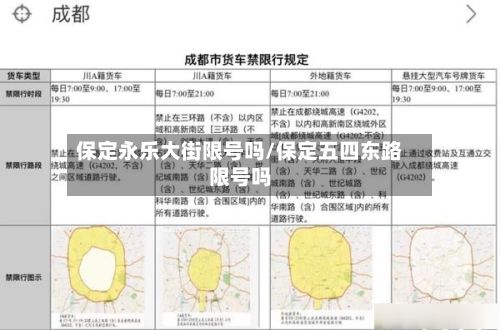 保定永乐大街限号吗/保定五四东路限号吗-第2张图片
