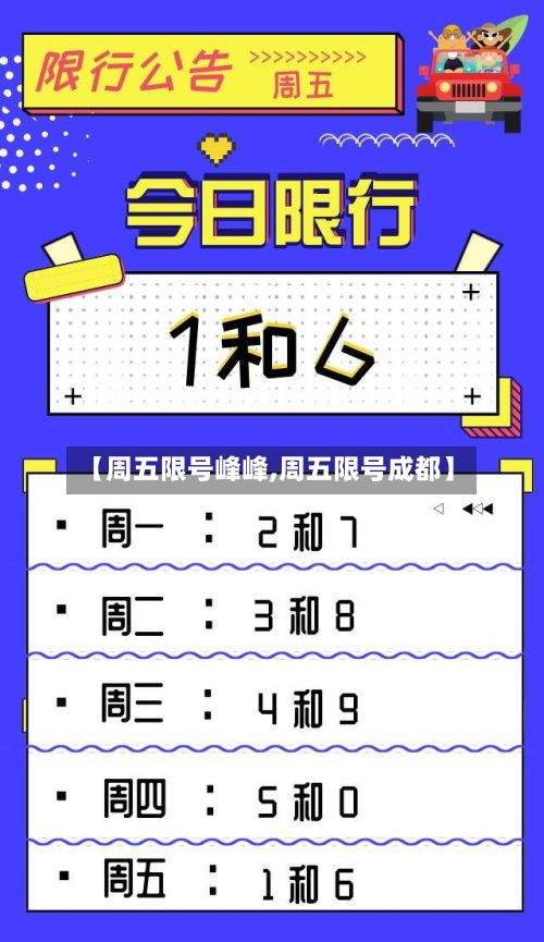 【周五限号峰峰,周五限号成都】-第3张图片