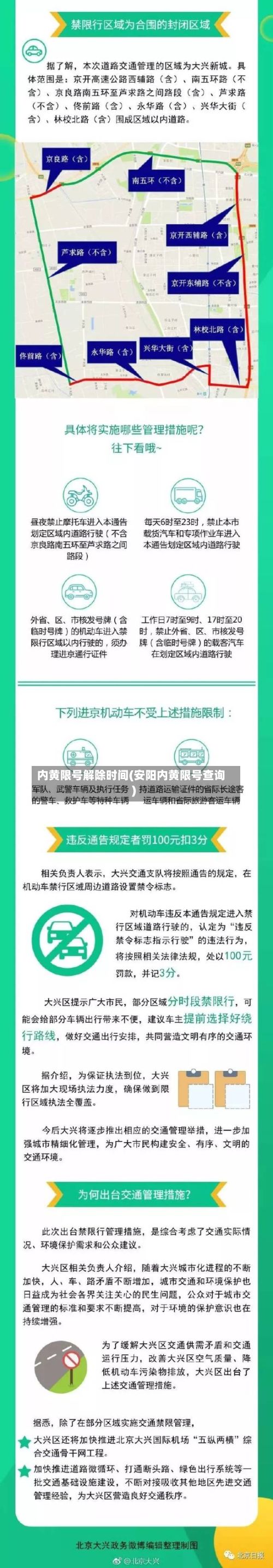 内黄限号解除时间(安阳内黄限号查询)