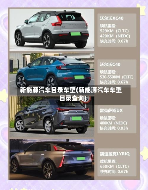 新能源汽车目录车型(新能源汽车车型目录查询)