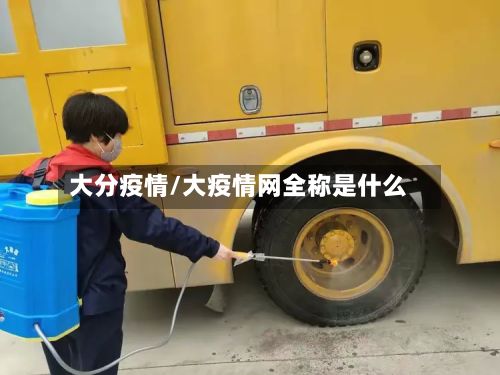 大分疫情/大疫情网全称是什么