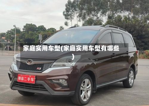 家庭实用车型(家庭实用车型有哪些)