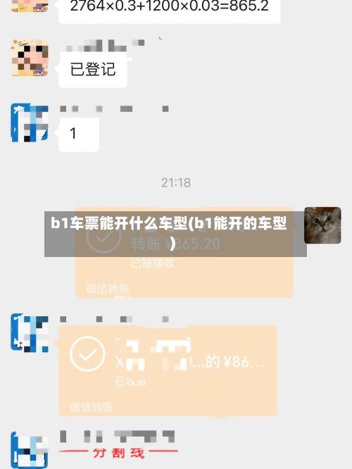 b1车票能开什么车型(b1能开的车型)-第3张图片