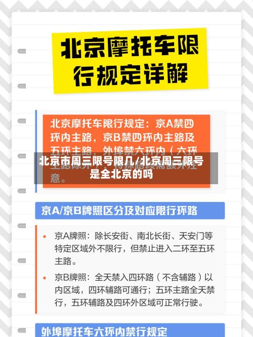 北京市周三限号限几/北京周三限号是全北京的吗-第3张图片