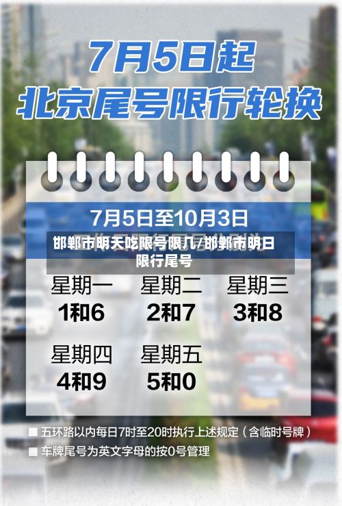 邯郸市明天吃限号限几/邯郸市明日限行尾号-第2张图片